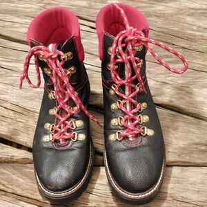 Tommy Hilfiger Black Boots Size 7.5